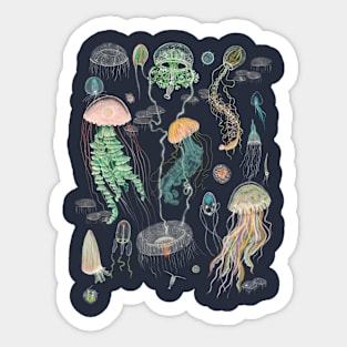 Jellyfish Sticker